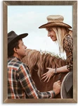 Rustic Reclaimed Wood Picture Frame With Glass - Farmhouse Wall Decor Set New. Price: $133.99.