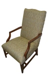 Ethan Allen Martha Washington Chair Upholstered Dining Accent #20-7471 Mint Used. Price: $595.00.