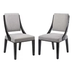 Modway Cambridge Solid Wood And Fabric Dining Chairs Light Gray (set Of 2) New. Price: $281.89.