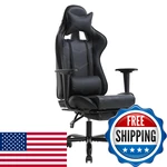 Bestoffice Ergonomic Gaming Chair Black Reclining Computer Lumbar Support New. Price: $158.38.