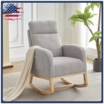 Rocking Nursing Chairs For Mom Nursery, Comfy Armchair New. Price: $133.92.