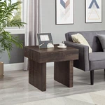 Roundhill Furniture Athens Modern Accent End Table, Walnut New. Price: $80.67.