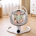 Harppa Electric Baby Swing For Infants Grey Soothing Newborn Glider. Price: $74.99.