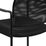 Flash Furniture Mesh Stacking Side Arm Chair Black New. Price: $109.99.