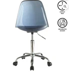 Urban Shop Office Chair Acrylic And Metal Structure, Navy Blue New. Price: $85.00.
