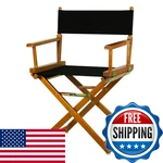 Casual Home 18 Directors Chair Honey Oak Frame Black Canvas 200-00/021-13-PARENT New. Price: $77.57.