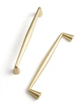 Brushed Gold Zinc Alloy Cabinet Pulls 7.56IN Vintage Drawer Handles Kitchen Bath New. Price: $71.65.