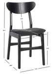 Safavieh Lucca Retro Dining Chair, Reduced Price 2172779034 DCH1001J-SET2 Open. Price: $136.00.