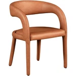 Meridian Furniture Sylvester Cognac Vegan Leather Dining Chair New. Price: $319.31.