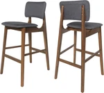 Christopher Knight Home Luella 42" Wooden Bar Chair Seats Set Of Charcoal New. Price: $189.00.