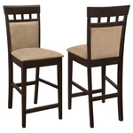 Coaster Home Furnishings - Gabriel Wood Upholstered Counter Height Chairs (... New. Price: $289.05.