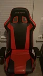 Dxracer Racing Series Pro Gaming Chair, Red/black - OH/RV001/NR Used. Price: $60.00.