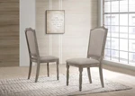 Roundhill Furniture Ferran Wood Pedestal Dining Chair Reclaimed Gray (set Of 2) New. Price: $252.99.