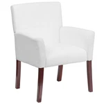 Flash Furniture Taylor White Leathersoft Executive Side Reception Chair New. Price: $287.81.