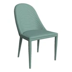 Leisuremod Seville Dining Chair With Leather Seat And Iron Legs Green New. Price: $366.73.