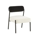 Jolene Velvet Accent Chair Modern Upholstered Living Room Seating Cream New. Price: $215.15.