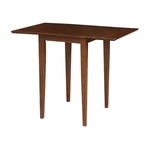 Ic International Concepts Small Drop Leaf Dining Table With Dual 9" New. Price: $233.43.