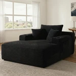 65 Inch Boneless Lounge Chair Indoor, Oversized Chaise With Wide Armre... New. Price: $550.84.