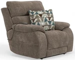 Catnapper Joya Power Recliner W/ Heat, Massage, Lumbar- Mushroom New. Price: $1173.00.