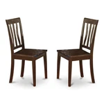 East West Furniture Antique 39" Wood Dining Chairs Cappuccino (set Of 2) New. Price: $160.96.