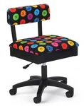 Arrow Adjustable Height Hydraulic Chair Bright Buttons Black Drop Ship New. Price: $359.99.