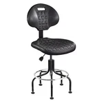 Bevco 7600-BLK Polyurethane Task Chair, 24" To 29", No Arms, Black New. Price: $349.99.
