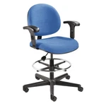Bevco V4507HC-BL-AV Drafting CHAIR,55 H,black 415Y55 New. Price: $435.01.