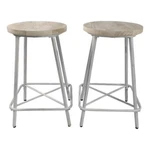Carolina Classics Illona 24 Inch Counter Height Stool Whitewash Set Of New. Price: $89.89.
