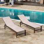 Crestlive Products Lounge Chair Outdoor Set Of 2, Metal Pool Chaise New. Price: $189.93.
