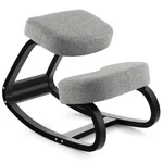 Wooden Ergonomic Backless Rocking Kneeling Chair With Padded Cushion-gray Colo New. Price: $223.49.