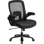 Flash Hercules Office Chair/adj Lumbar, Black Leathersoft/mesh BT-20180-LEA-GG New. Price: $439.99.