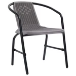 Patio Chairs Pcs Dining Plastic Rattan And Steel 242.5 Lb Vidaxl New. Price: $202.99.