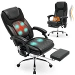 Malol Massage Office Chair With 3-LEVEL Heat And Footrest 20-MIN Easy Assem... New. Price: $231.13.