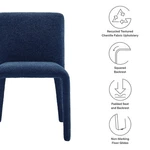 Modway Rhodes Dining Chair Navy New. Price: $235.07.