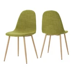 Set Of 2 Raina Mid - Century Dining Chair Green Christopher New. Price: $73.99.