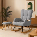 Comhoma Nursery Rocking Chair Ottoman Teddy Glider Accent New. Price: $224.12.