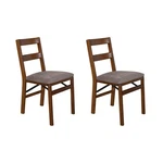Meco Stakmore Upholstered Seat Folding Chair Set, Fruitwood (2 Pack) (open Box). Price: $85.17.
