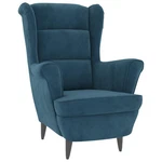 Armchair Wingback Sofa Living Room Upholstered Side Velvet Vidaxl New. Price: $239.99.