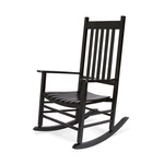 Shine Company Vermont Rocking Chair Classic Black 4332BK-AC Open. Price: $138.63.
