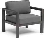 Homestyles Grayton Outdoor Aluminum Lounge Chair, Open. Price: $259.00.