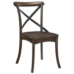 Acme Kaelyn Wooden Side Chair In Dark Oak And Black Set Of 2 New. Price: $161.99.