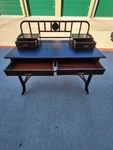 Thomasville Furniture Ernest Hemingway British Colonial Style Collector Desk Used. Price: $600.00.
