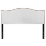 Flash Furniture Lexington Upholstered Queen Panel Headboard White New. Price: $187.94.