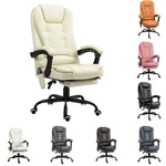 Vinsetto High-back Massage Office Chair With 7-POINT Vibrating New. Price: $157.99.