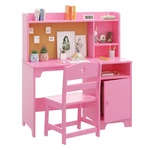 Garveehome Kids Desk & Chair Set With Hutch, Storage Cabinet, Wooden Children... New. Price: $272.79.