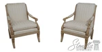 69549: Pair Of Century Upholstered French Regency Open Armchairs Used. Price: $1695.00.