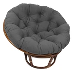 Blazing Needles Solid Twill Papasan Chair Cushion 44 X 6 Steel Grey New. Price: $94.46.