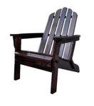 Shine Company Marina Solid Wood Adirondack Folding Chair, Burnt Brown, 4658BB New. Price: $150.88.