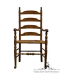 Ethan Allen Heirloom Nutmeg Maple Colonial Early American Ladderback Dining A... Used. Price: $482.99.