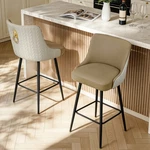 360 Swivel Bar Stools Upholstered Height Kitchen Island Leather Counter Chair New. Price: $195.90.